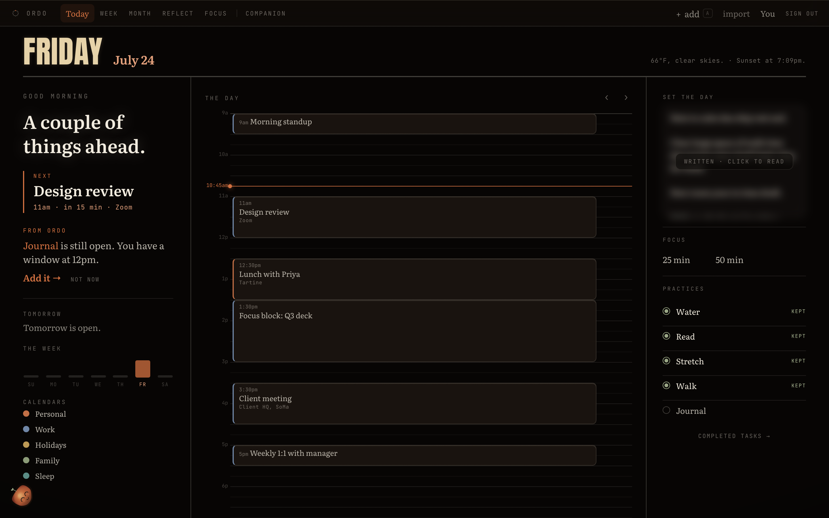 Ordo on the web